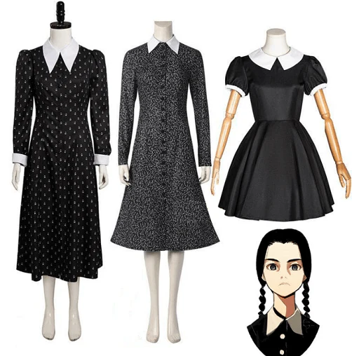 Vestidos Wandinha Addams - Série Wednesday - Image 3