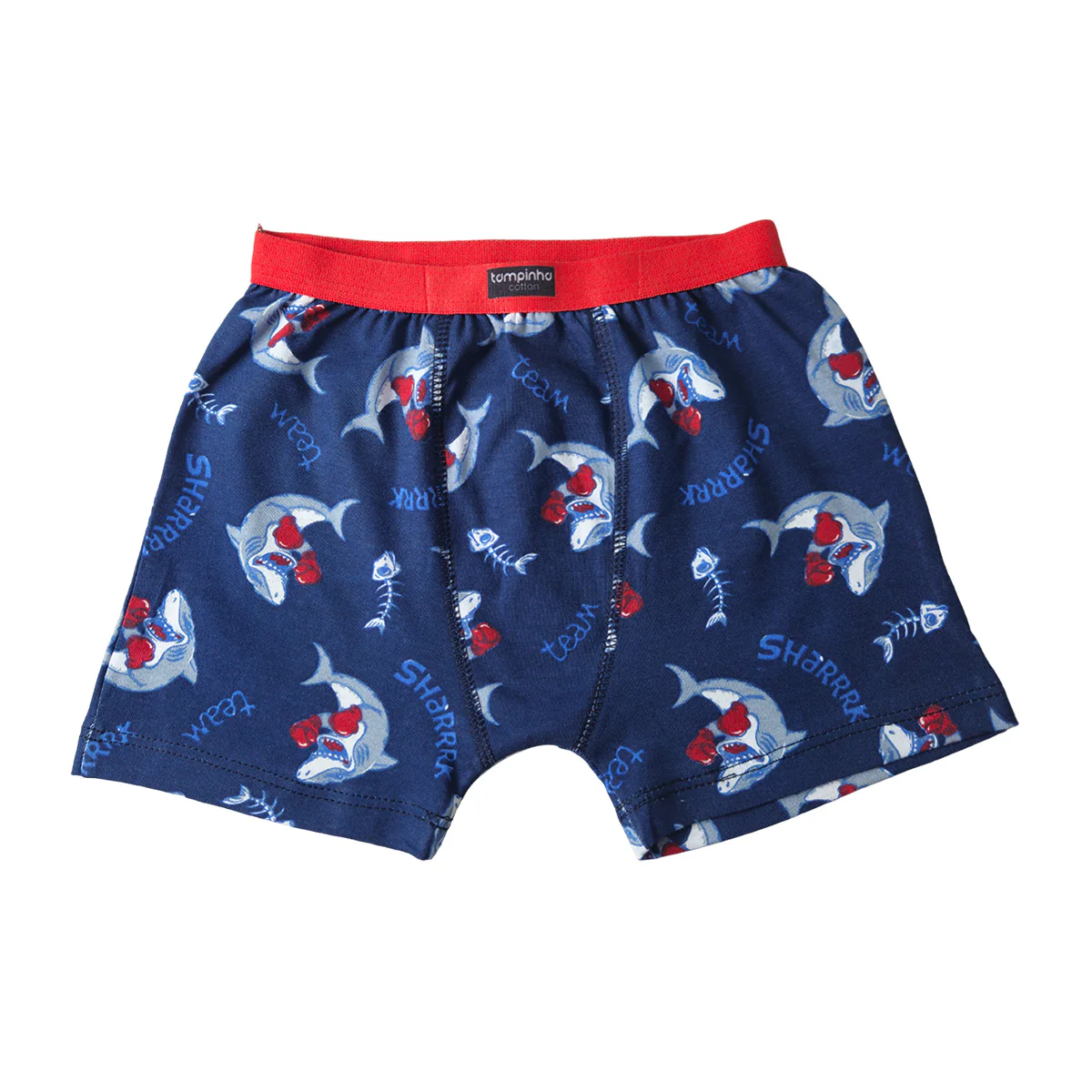 Kit C/3 Cuecas Boxer Infantil Estampas Sortidas - Tampinha - Image 6