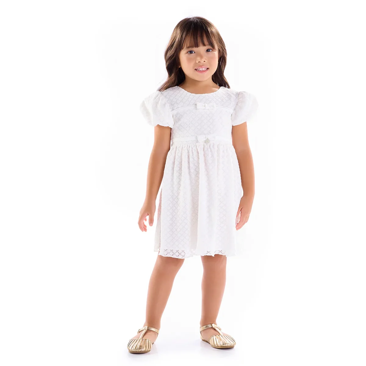 Vestido Infantil em Jacquard - Kiki Xodó - Image 4