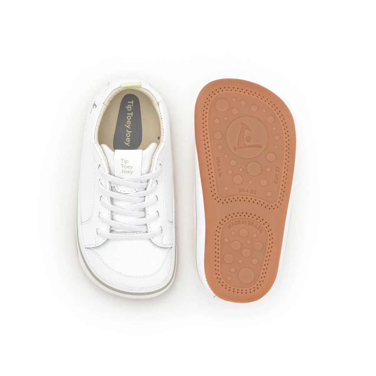 Tip Toey Joey - Funky 20 White/White - Image 5