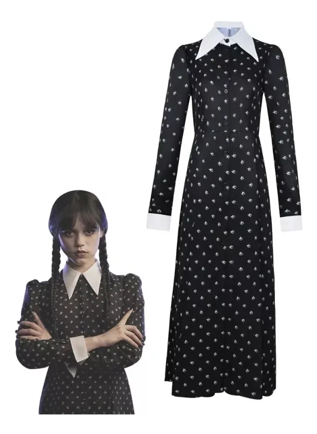 Vestidos Wandinha Addams - Série Wednesday