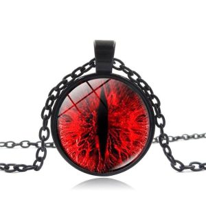 Colar O Olho De Sauron Senhor Dos Anéis