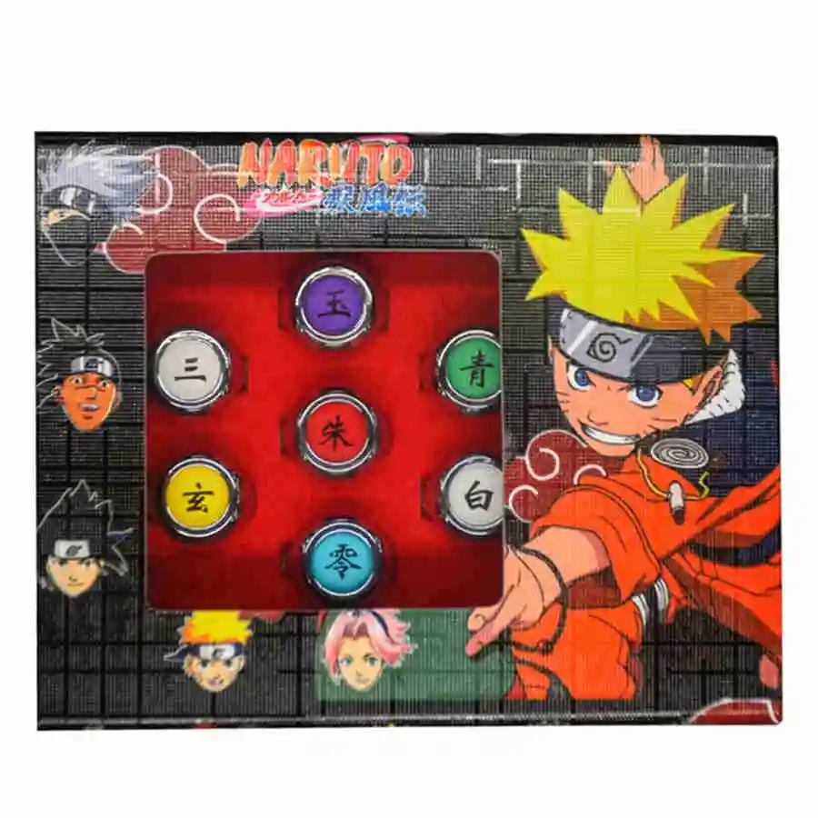 Akatsuki Anéis Conjunto com 10 Unidades + Corrente - Image 7
