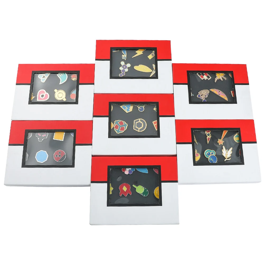 Insígnias Pokémon Várias Regiões - Image 2