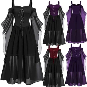 Vestido Medieval Roupa de Bruxa