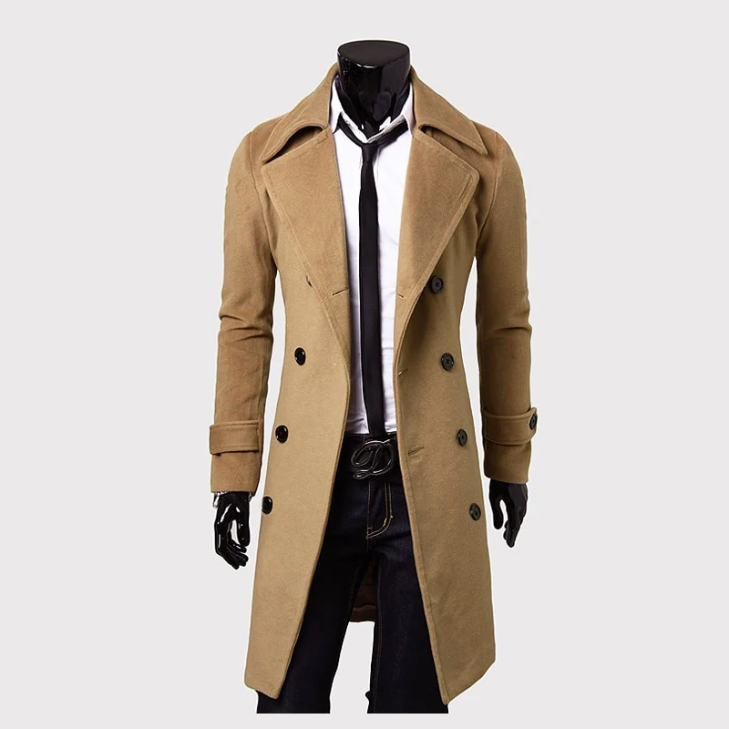 Sobretudo Masculino Slim Fashion - Image 6