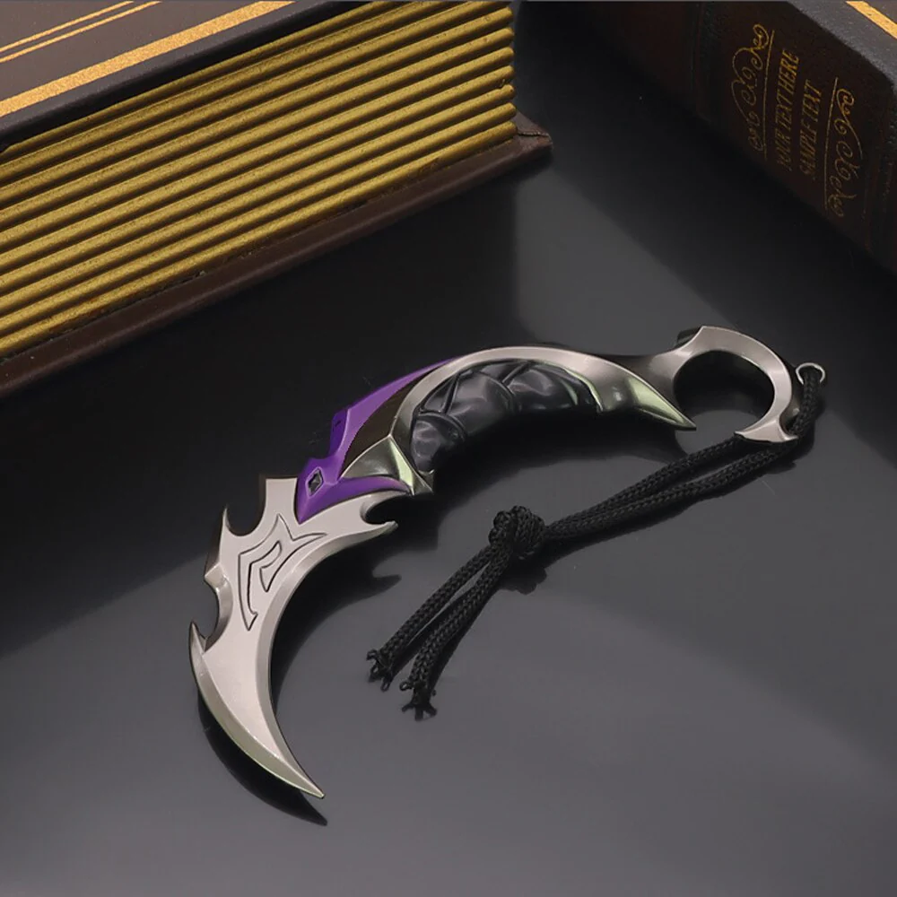 Karambit Valorant Champions Saqueadora de Metal 16cm - Image 8