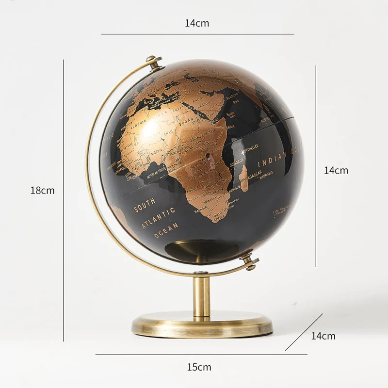 Globo Terrestre Decorativo Premium - Image 8