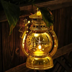 Lampião Led Luminária Retro