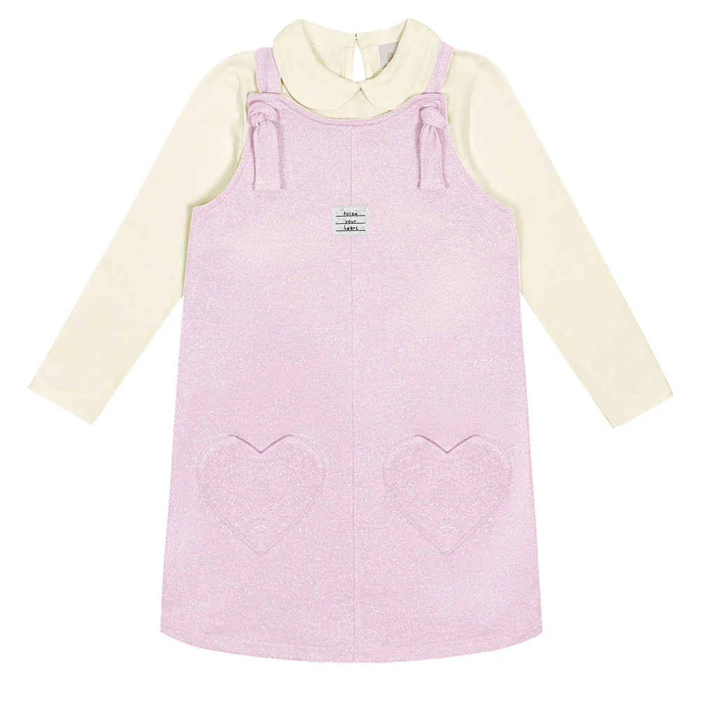 Conjunto Infantil Salopete e Blusa Manga Longa - Abrange - Image 3